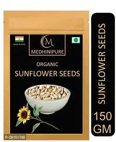 Raw Sunflower Seeds, Rich In Protein  Fiber - Edible Healthy Seeds For Eating Sunflower Seeds-thumb0