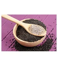 Basil Seeds / Tukmariya /Sabja/Bapji Seed for Protein|Iron|Calcium|Anti Oxidents Basil Seeds 150gm-thumb1