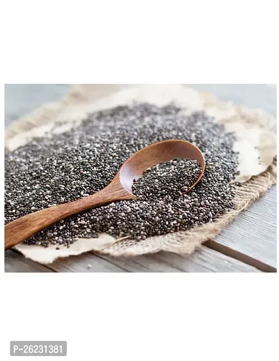 Raw Chia Seeds for weight loss with 3 , Zinc  Fiber, Calcium Rich Chia Seeds 100gm-thumb4