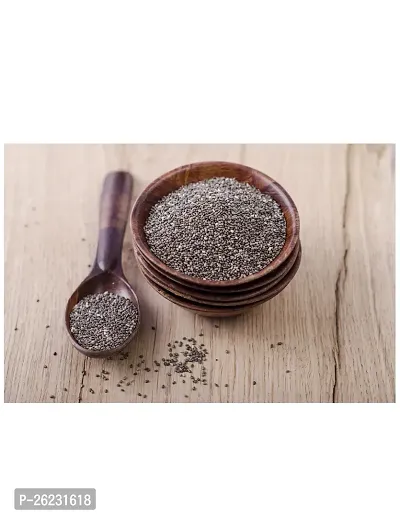 Raw Chia Seeds for weight loss with 3 , Zinc  Fiber, Calcium Rich Chia Seeds 150gm-thumb4