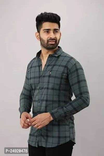 Classic Polycotton Checked For Men-thumb4