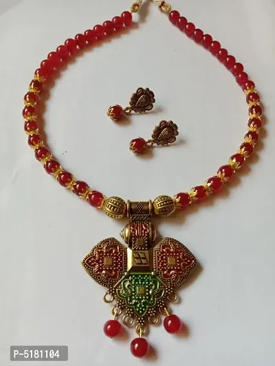 Meenakari jewellery set