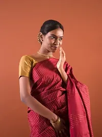 Trendy Silk Cotton Saree without Blouse Piece-thumb1