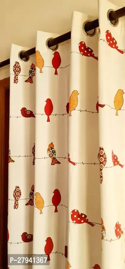 Stylist Cotton Door Curtains-thumb0