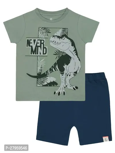 Stylist Cotton Printed Clothing Sets For Boys-thumb0