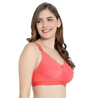 BELLA BEAUTY Perfect Cotton Blend Non-Padded Wireless Full Coverage Bra-thumb3