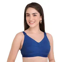 BELLA BEAUTY Women's Cotton Blend Non-Padded Wire Free T-Shirt Bra(BRA-01)-thumb1