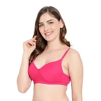 BELLA BEAUTY Padded Seamless Wirefree T-Shirt Bra(Pad-Bra)-thumb2