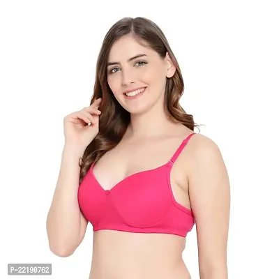 BELLA BEAUTY Padded Seamless Wirefree T-Shirt Bra(Pad-Bra)-thumb3