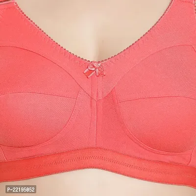 BELLA BEAUTY Perfect Cotton Blend Non-Padded Wireless Full Coverage Bra-thumb3