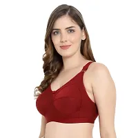 BELLA BEAUTY Perfect Cotton Blend Non-Padded Wireless Full Coverage Bra-thumb4