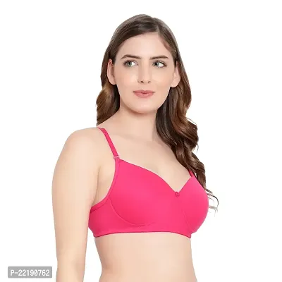 BELLA BEAUTY Padded Seamless Wirefree T-Shirt Bra(Pad-Bra)-thumb4