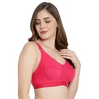 BELLA BEAUTY Perfect Cotton Blend Non-Padded Wireless Full Coverage Bra-thumb3