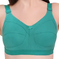 BELLA BEAUTY Women's Cotton Blend Non-Padded Wire Free T-Shirt Bra(BRA-01)-thumb4