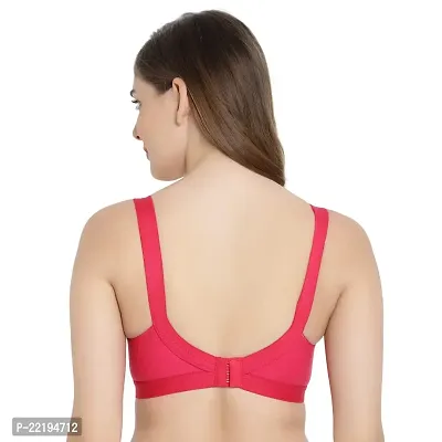 BELLA BEAUTY Perfect Cotton Blend Non-Padded Wireless Full Coverage Bra-thumb2