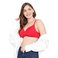 BELLA BEAUTY Padded Seamless Wirefree T-Shirt Bra(Pad-Bra)-thumb3