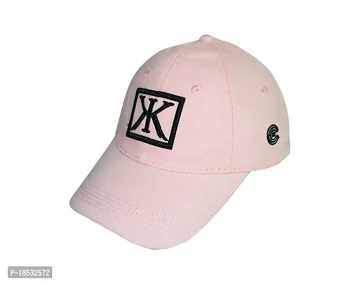 CLASSYMESSI Classy Denim Caps Men and Women Stylish and Durable Hat for Everyday Wear Washable Jeans Caps Men for All Fashion Sports Dating Workout Scooty Driving Running Cap (Pink)