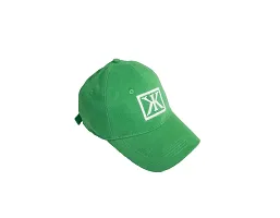 CLASSYMESSI Classy Denim Caps Men and Women Stylish and Durable Hat for Everyday Wear Washable Jeans Caps Men for All Fashion Sports Dating Workout Scooty Driving Running Cap (Green)-thumb2
