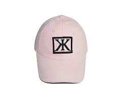 CLASSYMESSI Classy Denim Caps Men and Women Stylish and Durable Hat for Everyday Wear Washable Jeans Caps Men for All Fashion Sports Dating Workout Scooty Driving Running Cap (Pink)-thumb1
