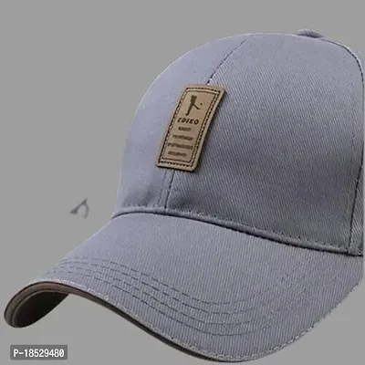 EDIKO Cap Combo Pack of 2 Cotton Cap for Men's and Women's (Maroon  Grey)-thumb5