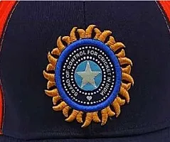 CLASSYMESSI Men's and Women's India Cricket Cap Genuine Quality Original Cap for All Cricket Fans Sports Cap (RED)-thumb2