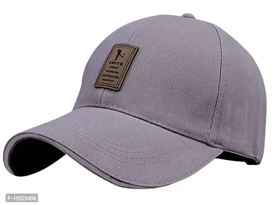 EDIKO Cap Combo Pack of 2 Cotton Cap for Men's and Women's (Maroon  Grey)-thumb3