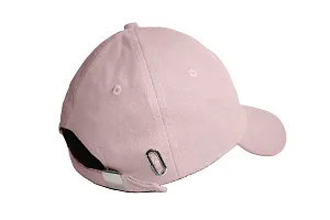 Denim Cap for Mens and Womens Stylish Washable Jeans Caps Men for All Fashion Sports Dating Workout Scooty Driving Gym Running Caps for Boys and Girls Use All Indoor Outdoor Activities (Pink)-thumb3