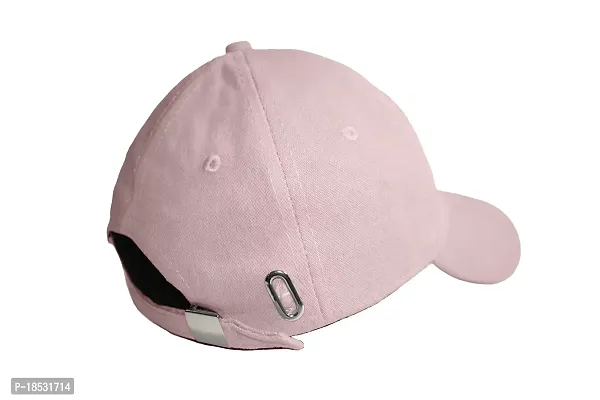 Denim Cap for Mens and Womens Stylish Washable Jeans Caps Men for All Fashion Sports Dating Workout Scooty Driving Gym Running Caps for Boys and Girls Use All Indoor Outdoor Activities (Pink)-thumb4