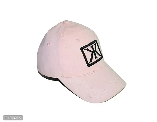 CLASSYMESSI Classy Denim Caps Men and Women Stylish and Durable Hat for Everyday Wear Washable Jeans Caps Men for All Fashion Sports Dating Workout Scooty Driving Running Cap (Pink)-thumb3