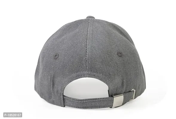 CLASSYMESSI Baseball 100% Denim Jeans Cap Fit for Men and Women,Occasion :Casual, Workouts,Sports, Running,(Grey)-thumb4