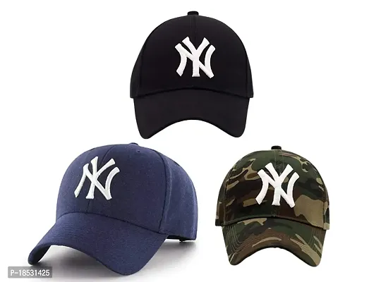 Buy Cap Combo Pack Of 3 Baseball Caps For Men And Women Stylish