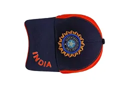 CLASSYMESSI Men's and Women's India Cricket Cap Genuine Quality Original Cap for All Cricket Fans Sports Cap (RED)-thumb3