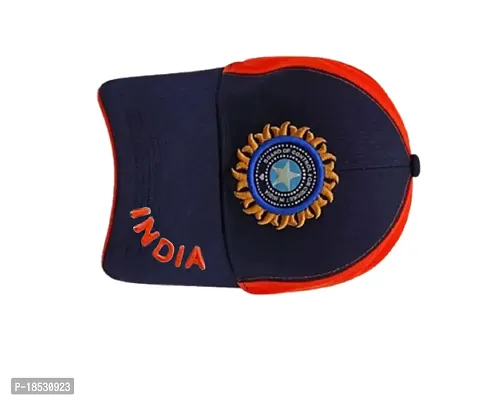CLASSYMESSI Men's and Women's India Cricket Cap Genuine Quality Original Cap for All Cricket Fans Sports Cap (RED)-thumb4
