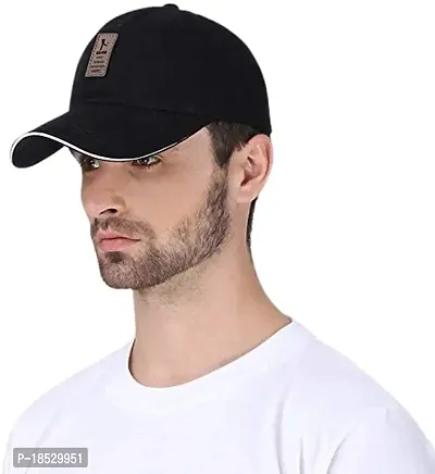 EDIKO Cap Combo Pack of 2 Cotton Cap for Men's and Women's (Black  Pink)-thumb2