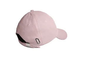 Denim Cap for Mens and Womens Stylish Washable Jeans Caps Men for All Fashion Sports Dating Workout Scooty Driving Gym Running Caps for Boys and Girls Use All Indoor Outdoor Activities (Pink)-thumb3