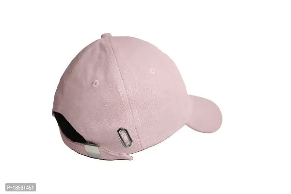 Denim Cap for Mens and Womens Stylish Washable Jeans Caps Men for All Fashion Sports Dating Workout Scooty Driving Gym Running Caps for Boys and Girls Use All Indoor Outdoor Activities (Pink)-thumb4