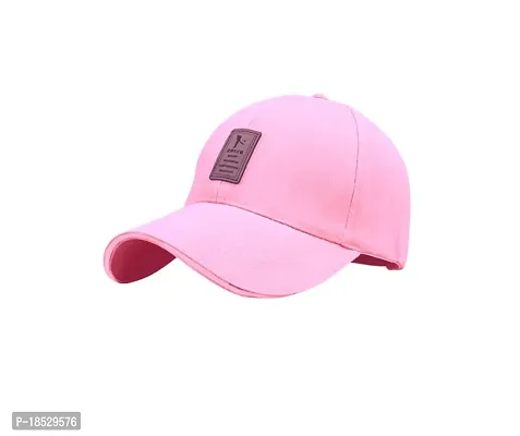 EDIKO Cap Combo Pack of 2 Cotton Cap for Men's and Women's (Pink  Pink)-thumb2