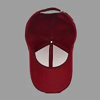 EDIKO Cap Combo Pack of 2 Cotton Cap for Men's and Women's (Maroon  Pink)-thumb4
