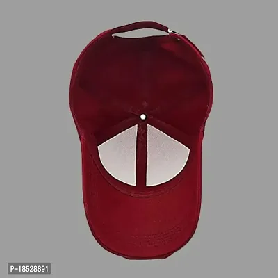 EDIKO Cap Combo Pack of 2 Cotton Cap for Men's and Women's (Maroon  Pink)-thumb5