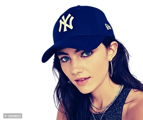 Baseball Caps for Men and Women VIRAT Cotton Blend Caps Men for All Sports Workouts Gym Running Cricket Caps for Boys and Girls Use (Blue)