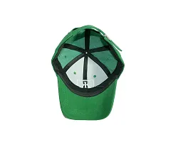 CLASSYMESSI Classy Denim Caps Men and Women Stylish and Durable Hat for Everyday Wear Washable Jeans Caps Men for All Fashion Sports Dating Workout Scooty Driving Running Cap (Green)-thumb4