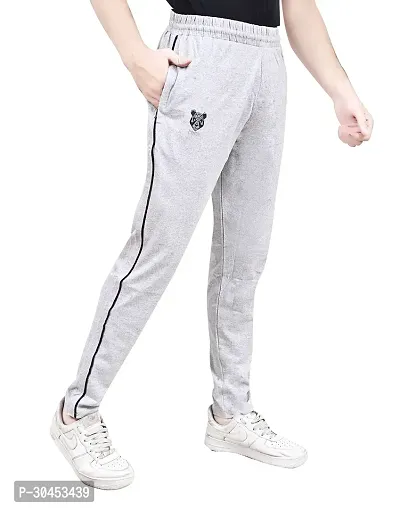 Stylish Cotton Solid Track Pant For Men-thumb3