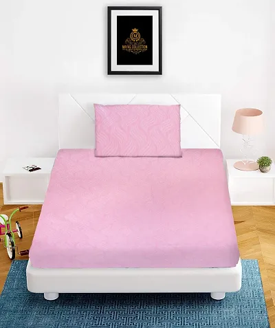 Single Bedsheet With 1 Pillow Cover