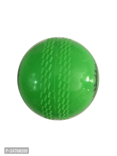 PS Pilot Wind/Hollow Ball for Cricket Practise, Green Color( Pack of 2)-thumb3