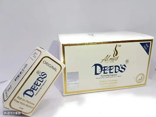 Almas Perfumes Deed By Almas Perfumes Attar Drollon,8Ml - Pack Of 12