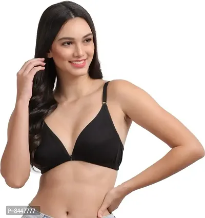 Buy Classy Cotton Solid Front Hook Bra For Women, Pack of 3 Online In India  At Discounted Prices
