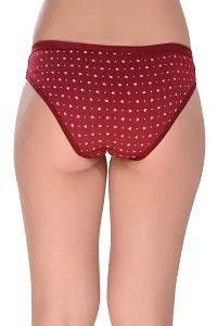 Star Panty Women Hipster Cotton Blend Everyday Girls  Women Panty Multicolor-thumb1