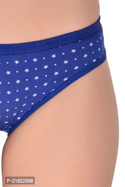 Star Panty Women Hipster Cotton Blend Everyday Girls  Women Panty Multicolor-thumb3