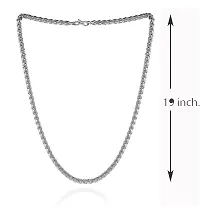 JIPPA SILVER PLATED MENS NECKELACE CHAIN100362-100362-thumb2