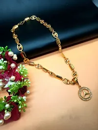 JIPPA Fancy Pendant Locket Chain Gold Plated Rich Look Long Size Daily Use Jewelry for Girls,women-100522-thumb1